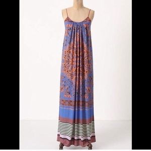 Anthropologie maxi dress